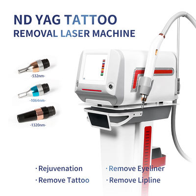 Buy Good Looking and Multifunctional Nd Yag Laser Tattoo Removal Machine with Color Touch Screen and Multiple Wavelengths online manufacture