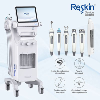 Buy Latest  Facial Care Machine RF Technology for Collagen Regeneration and Skin Firming with Hydro Dermabrasion online manufacture