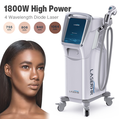 Buy 4 In 1 Diode Laser Hair Removal 4 Wavelength 755 808 940 1064nm Diode Laser Hair Removal Machine online manufacture