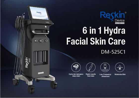 Buy New Arrival 6 In1 Hydra Facial RF Skin Lifting Ultrasonic Cold &Hot Hammer For Beauty Salon Use online manufacture