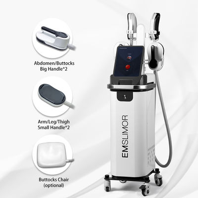 4 Handles Muscle Non-invasive Ems Muscle Stimulator Fat Builds Slimming Rf Body Sculpt Emslim Cellulite Reduction Machine