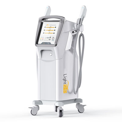 2 Handles OPT SHR IPL Laser Hair Removal Skin Rejuvenation Beauty Machine