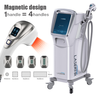 4 In 1 Permanent Diode Laser Hair Removal Machine High Power Adjustable Spot Size